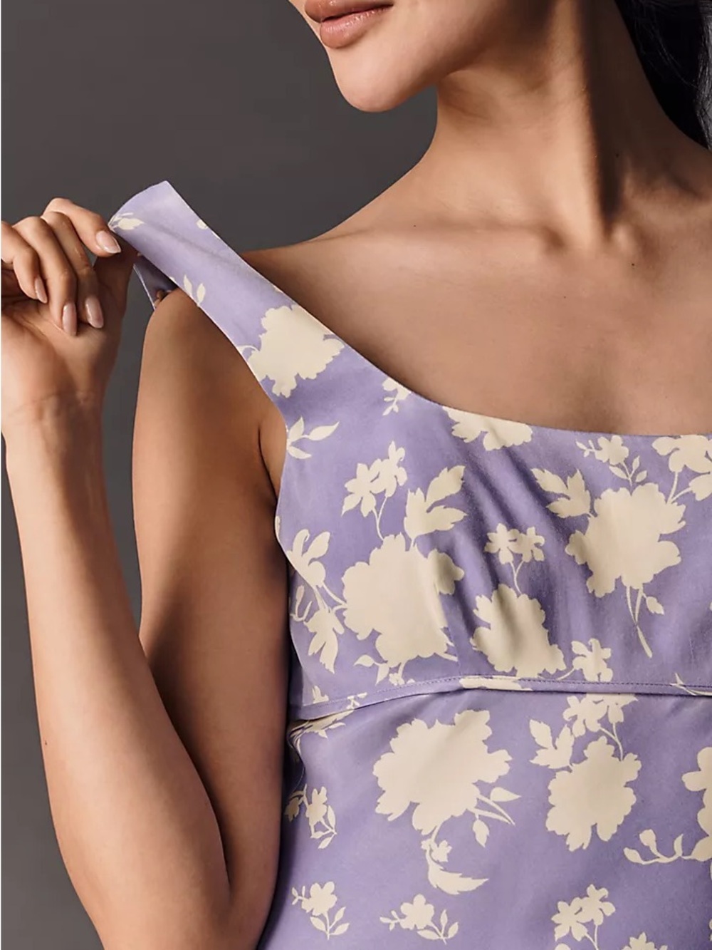 Maeve Square-Neck Midi Slip Dress - Picture 4 of 12